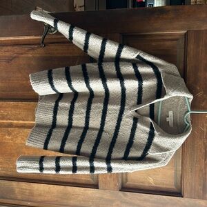 Loft striped sweater size Medium